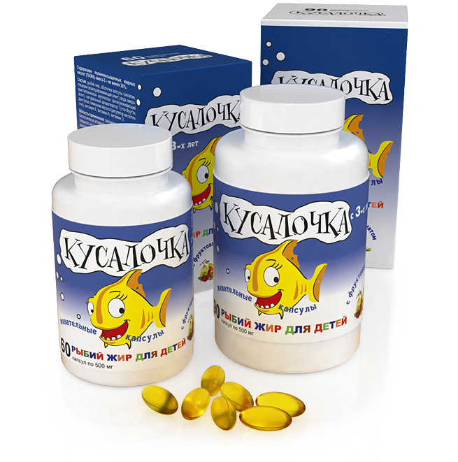 Children's fish oil KUSALOCHKA®